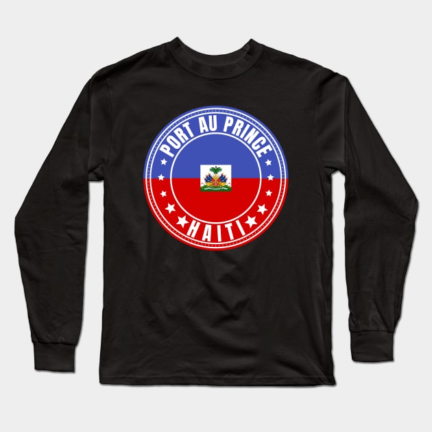 Port Au Prince Long Sleeve T-Shirt by footballomatic